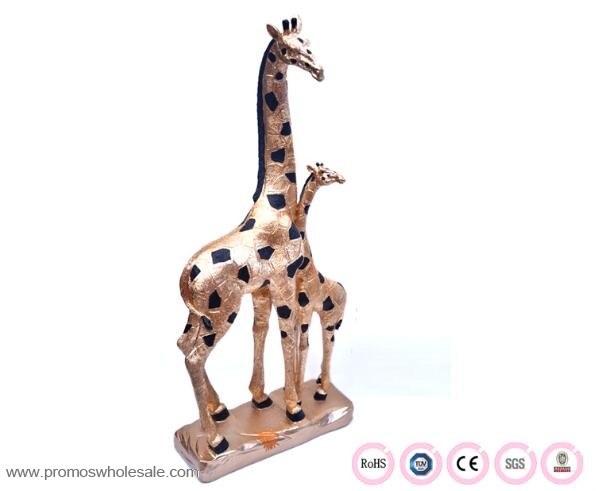 Resina decorazione giraffa