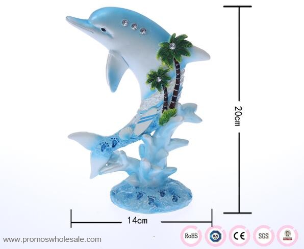 Dolphin shape home decoration