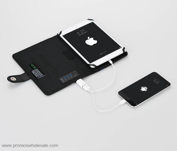 Mini pad cover case with 4000MA battery