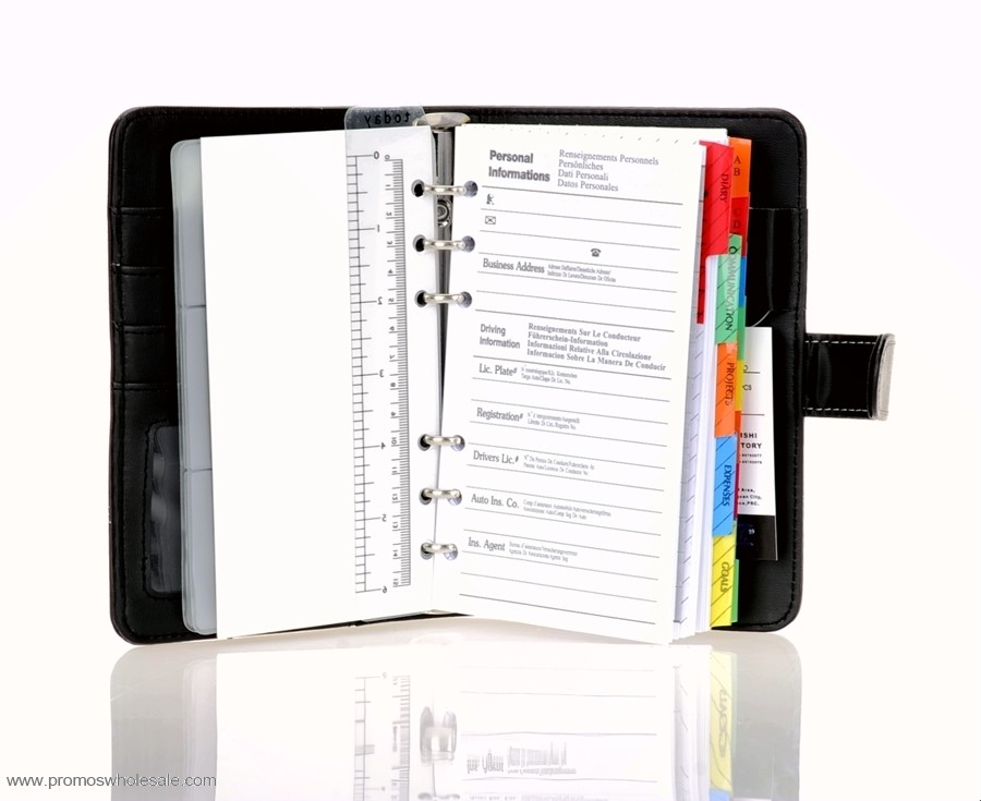 Mutifunctional notepad notebook med lommeregner