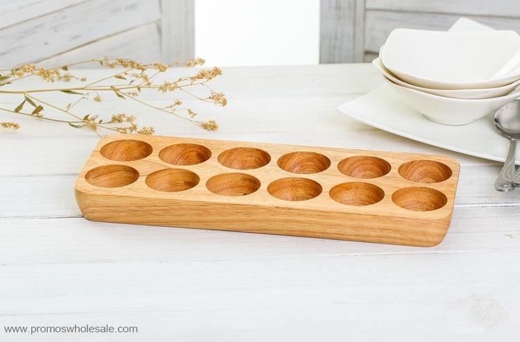 Wooden kitchen storage egg tray mould