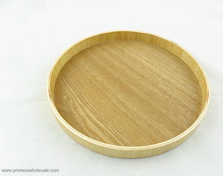 Wooden fruit serving tray 