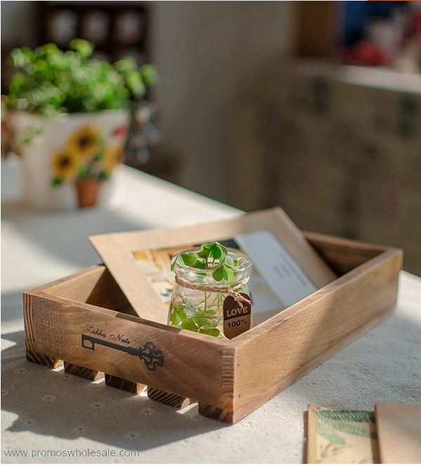 Wooden serving Tray Set