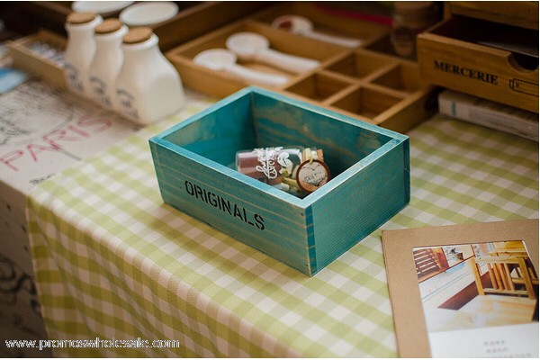 Wooden zakka tray