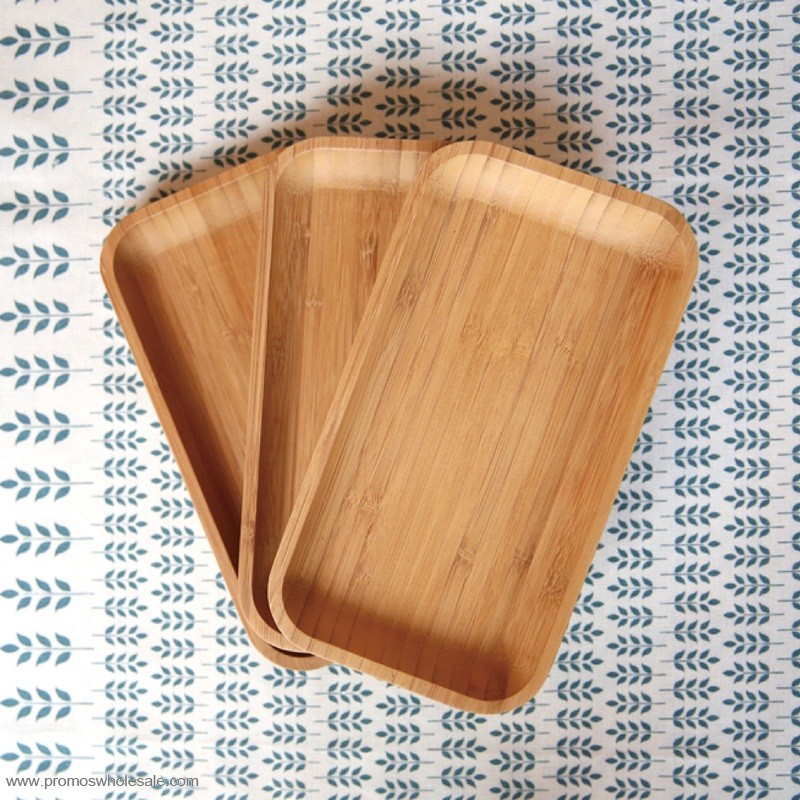 Wood tray for tea