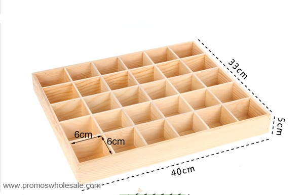 Holz ohrringe serviertablett