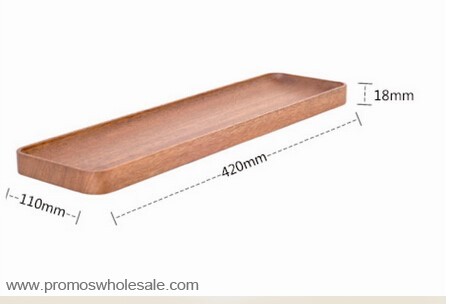 Wood trays with liner