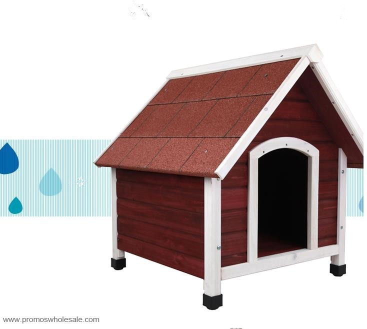 Large wooden dog house