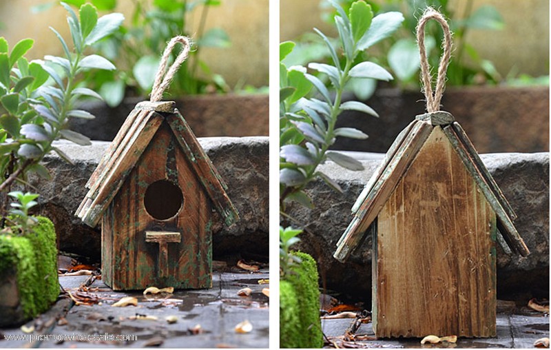 Burung Kayu pengepakan rumah