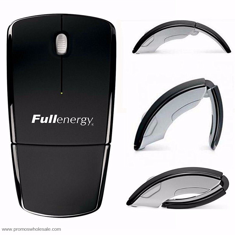 3D Optische Angepasst Logo Falten Wireless Mouse