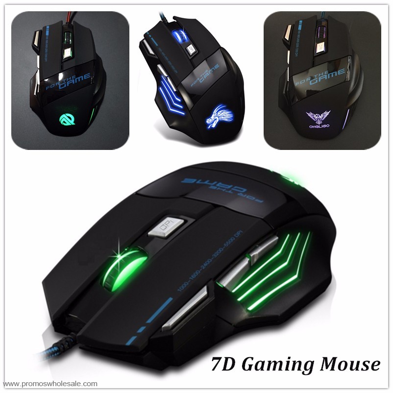 Wired Mouse da Gioco 7 D