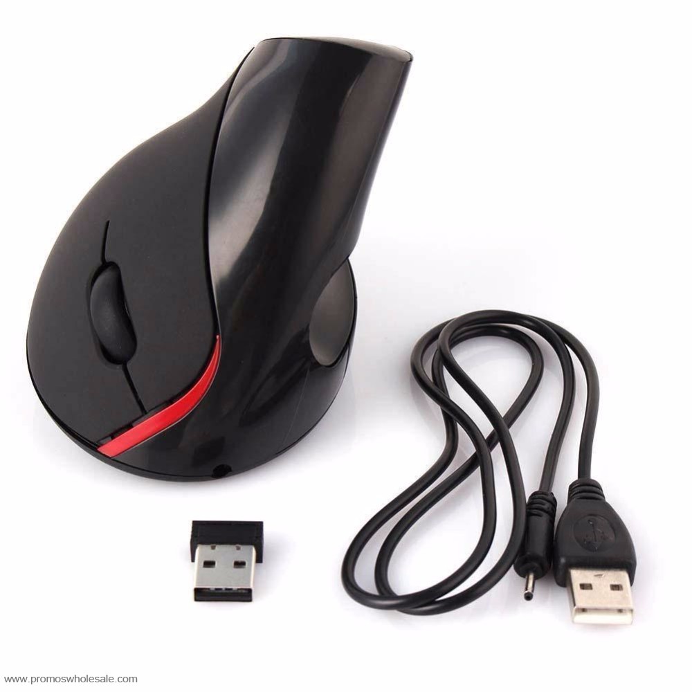 2.4 GHz Ergonomiczne USB Mysz Bezprzewodowa Pionowe 