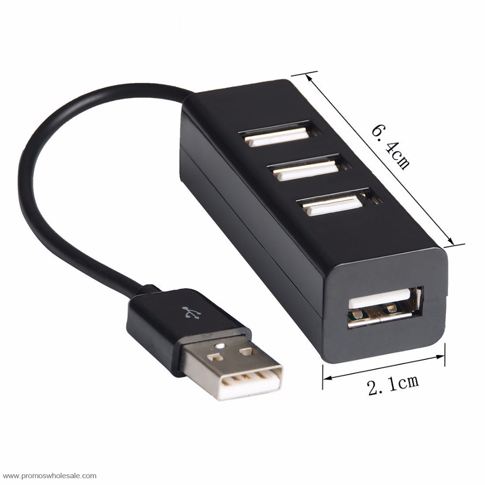 USB 2.0 4 Port Hub Usb Mikro 