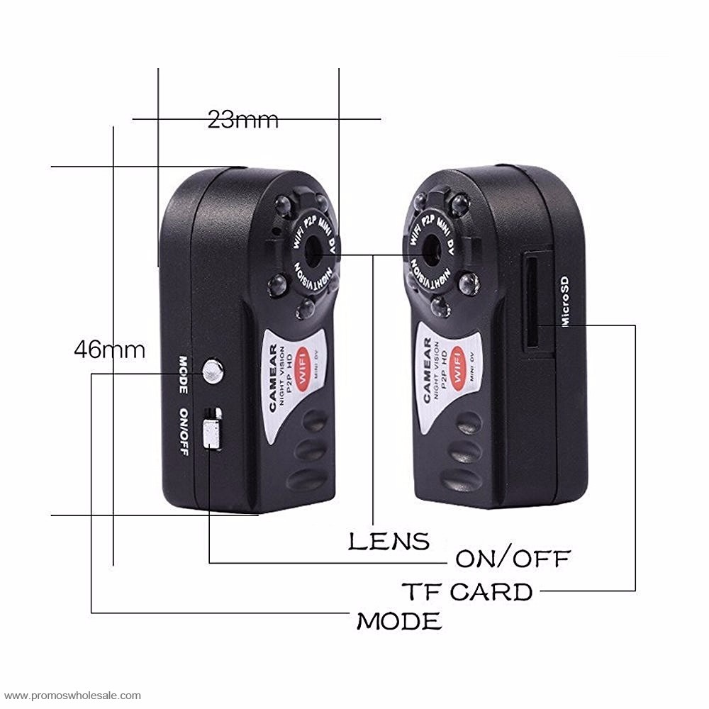 Éjjellátó Q7 Mini DV Kamera