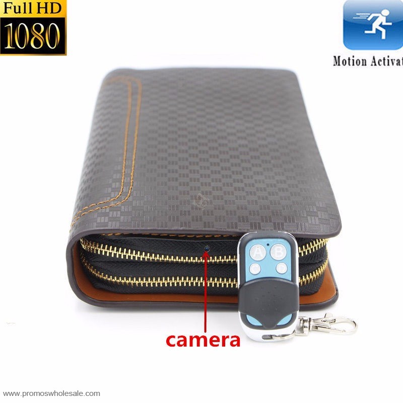 Mini Peněženka Neviditelné Skrytá Kamera