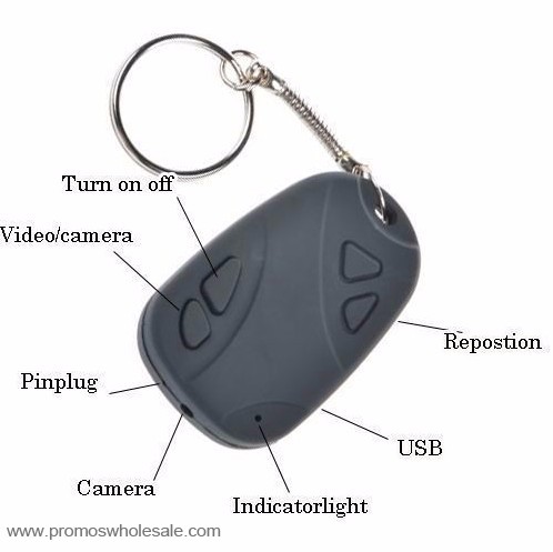 Car Key Hidden Camera