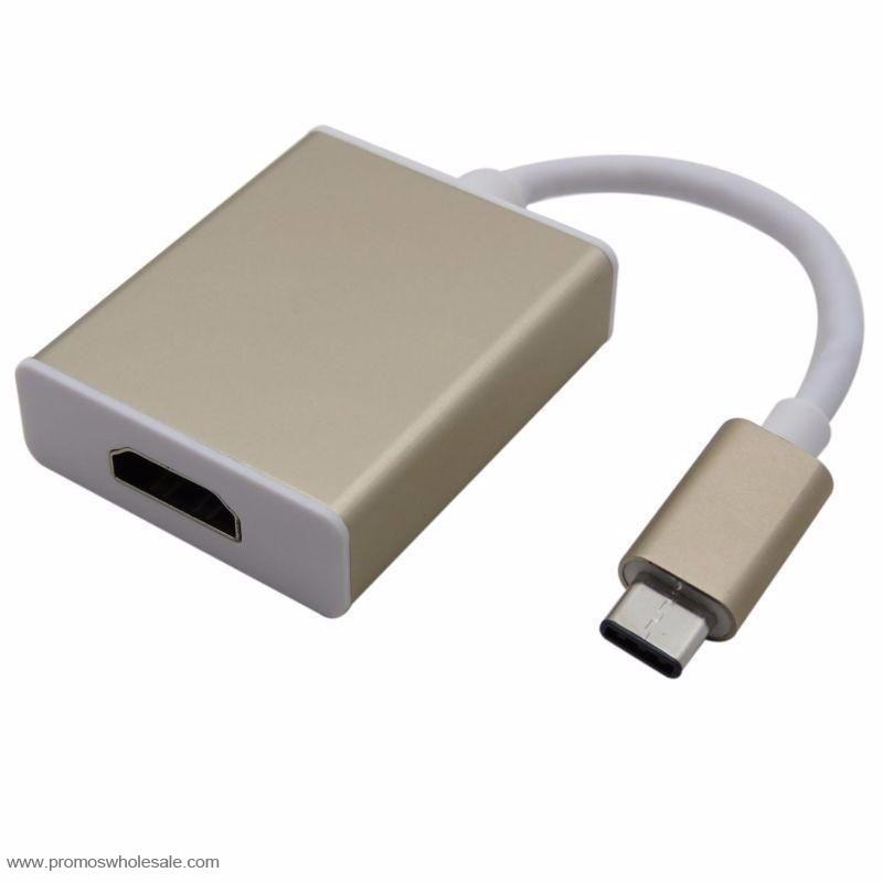 1 i 1 Lomme Størrelse HDMI Adapter Type C Til hdmi-Hub