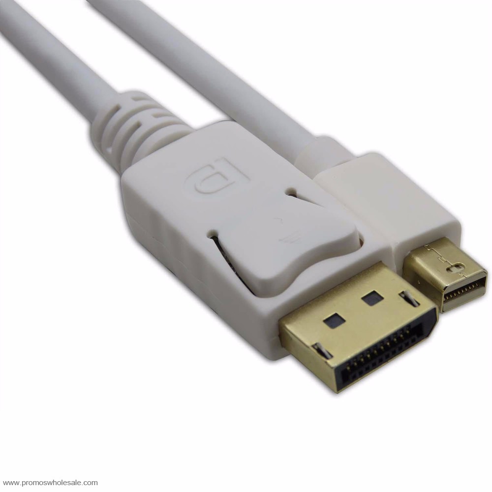 1,8 m Mini Displayport til Displayport Mini DP til DP Adapter Kabel