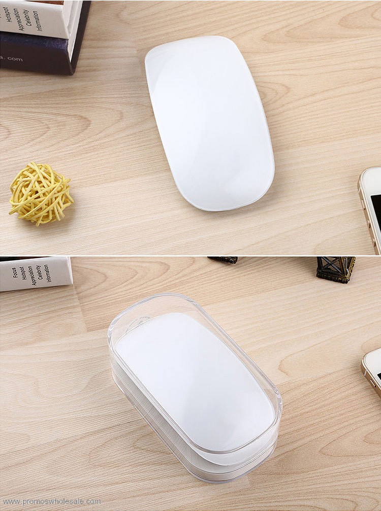 2.4G optical wireless arc touch mouse for laptop