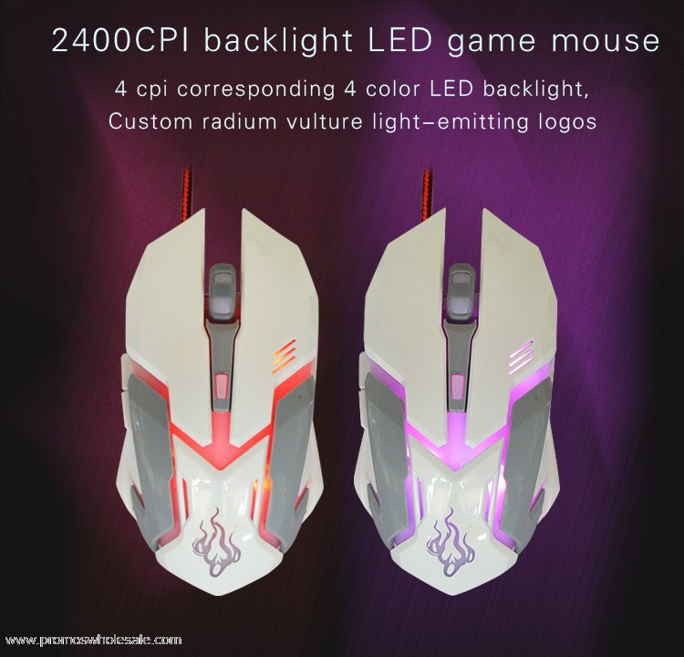 LED usb gaming mouse