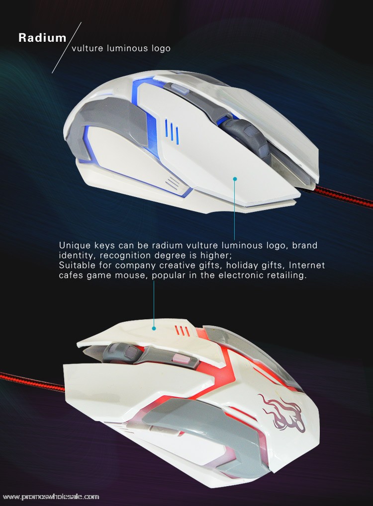LED usb gaming mouse