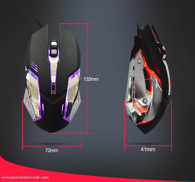  Generace Světlo Pc Gaming Mouse