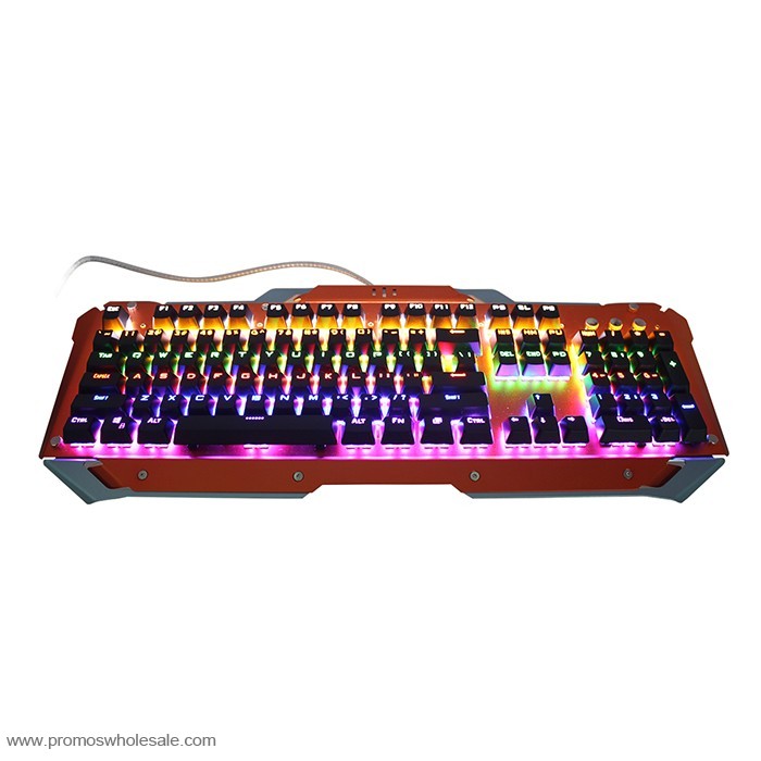  gaming brug led-belysning mekaniske tastatur 
