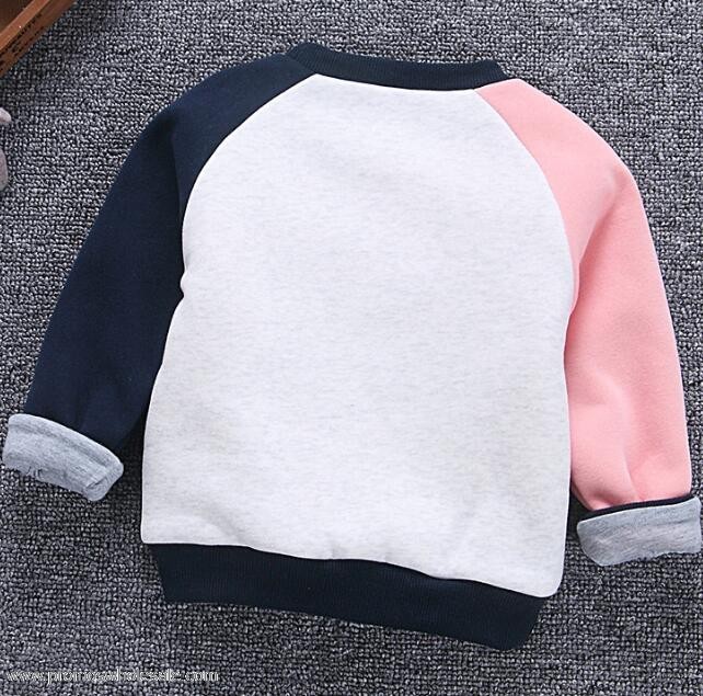 kids warm long sleeve shirt