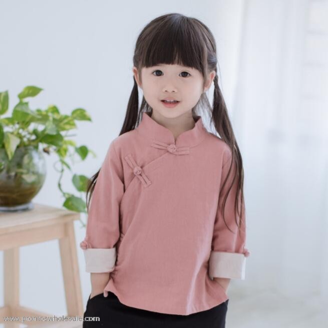 Chinese ethnic style blank t-shirt