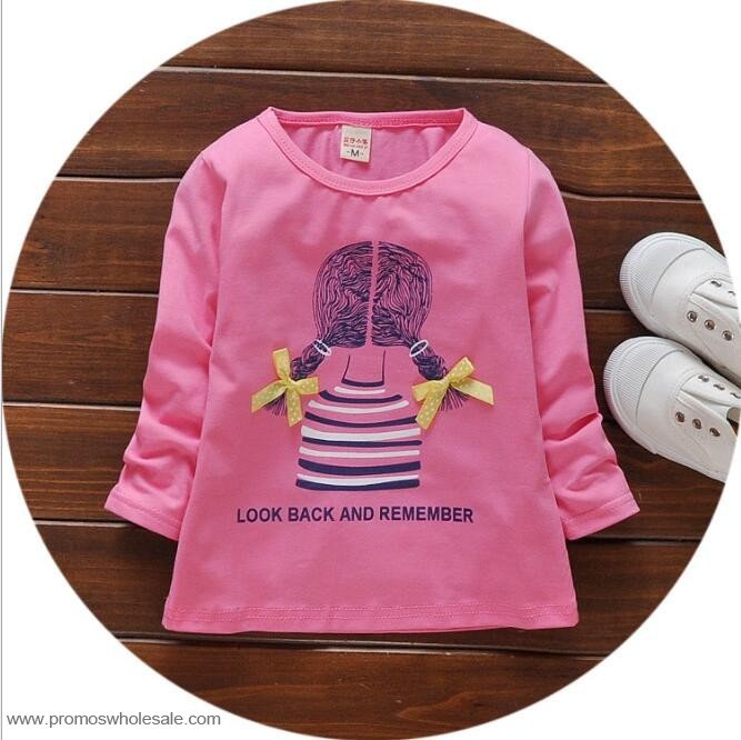  cotton t-shirt untuk anak-anak 